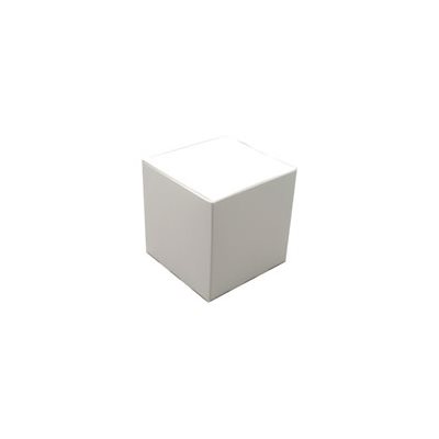 White Standard Cupcake Box 4" x 4"x 4" Solid