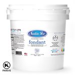 Satin Ice Rolled Fondant Icing White 20 Pounds