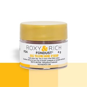 Egg Yellow Fondust Food Coloring By Roxy Rich 4 gram