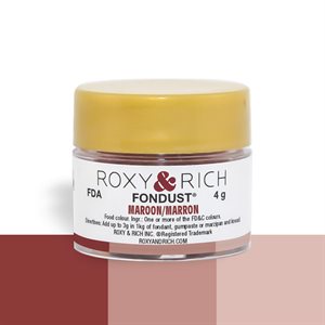 Maroon Fondust Food Coloring By Roxy Rich 4 gram