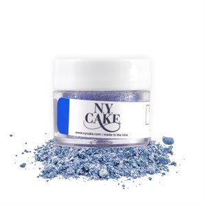 Navy Blue Edible Glitter Dust by NY Cake - 4 grams