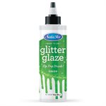 Satin Ice Green Glitter Glaze - 10oz