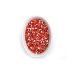 Blinged Out Red & Orange Glittery Sugar 3 Ounces