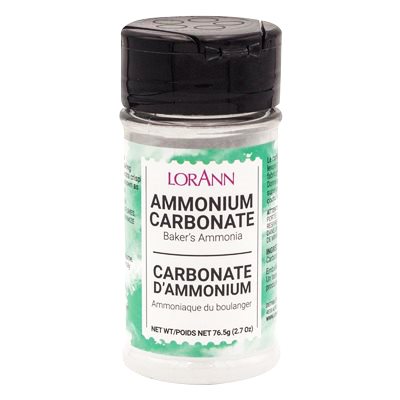 Baker's Ammonia / Ammonium Carbonate 2.7 Ounce