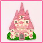 Castle Sugar Buttons Silicone Mold By Katy Sue