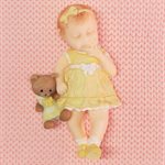 Baby Girl Silicone Mold By Katy Sue