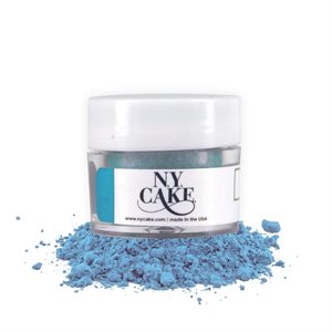 Teal Edible Luster Dust by NY Cake - 4 grams