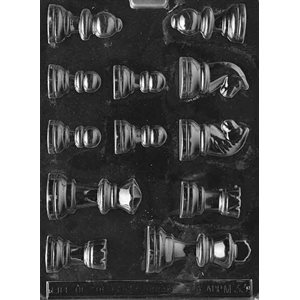 Chess Pieces Chocolate Candy Mold