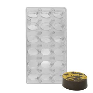 Oval Magnetic Chocolate Mold