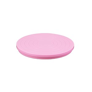 Pink Mini Cake Decorating Turntable-5.5" x 1 / 2"