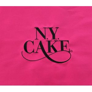 Pink Apron with NY Cake Emb. Logo