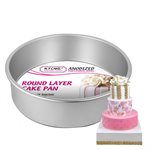 Round Cake Pan 10 by 3 Inch Deep
