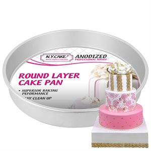 Round Cake Pan 12 by 2 Inch Deep