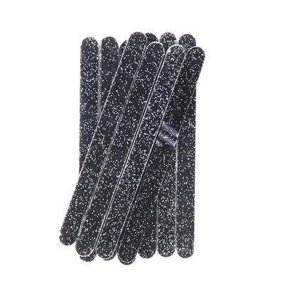 Black Glitter Popsicle Sticks Pack of 10