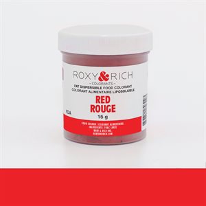 Fat-Dispersible Food Coloring Dust 15g - Red