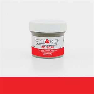 Fat-Dispersible Food Coloring Dust 5g - Red