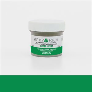 Fat-Dispersible Food Coloring Dust 5g - Green