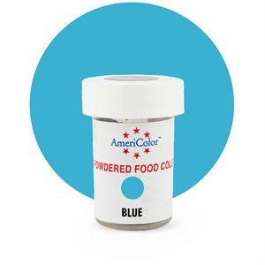 Blue Powdered Food Color 3 grams By Americolor