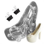 3D Platform Stiletto High Heel Shoe Polycarbonate Chocolate Mold