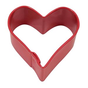 Red Heart Cookie Cutter 3 1 / 2 Inch