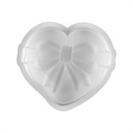6" Heart w / Bow Smash Heart Silicone Baking & Freezing Mold