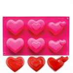 Hearts and More Silicone Novelty Bakeware