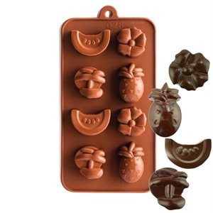 Tropical Fruit Silicone Chocolate Mold