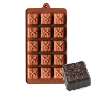 Gift Box #1 Silicone Chocolate Mold