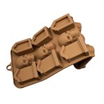 Skull & Gravestone Silicone Chocolate Mold