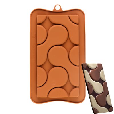 Round Puzzles Silicone Chocolate Mold