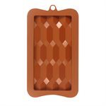 Long Tiled Silicone Chocolate Mold