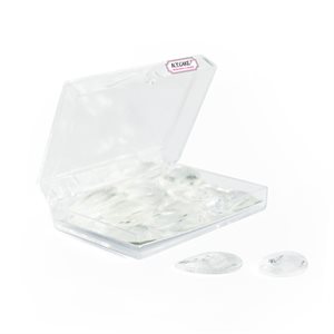 Edible Sugar Diamonds Clear Teardrop Large 12 Pieces