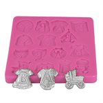 Baby Shower Silicone Fondant Mold