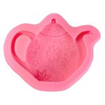Floral Teapot Silicone Mold