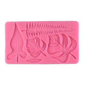 Palm & Pine Leaves Silicone Mold