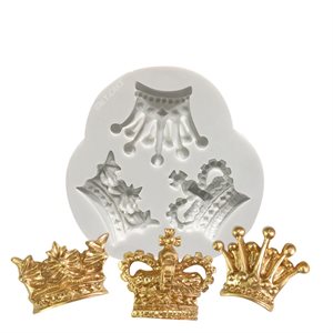 Royal Crown Trio Silicone Mold
