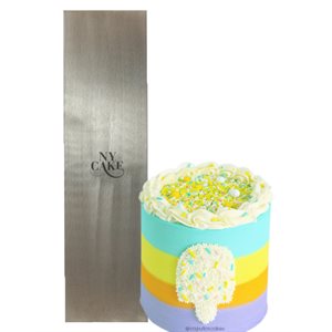 12" Stainless Steel Royal Icing / Buttercream Smoother Scraper.