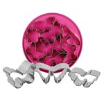 Butterfly Cutter Set Stainless Steel 
