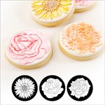Floral Cupcake / Cookie Stencils