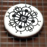 Victorian Crochet Cookie & Cake Stencil