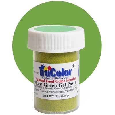 Leaf Green Gel Paste Natural Food Color 6 grams