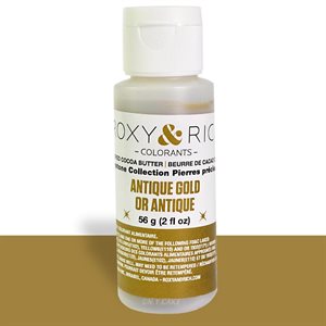 Antique Gold Gemstone Cocoa Butter By Roxy Rich 2 Ounce