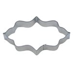 Elongated Plaque Cookie Cutter 4 3 / 4 Inch