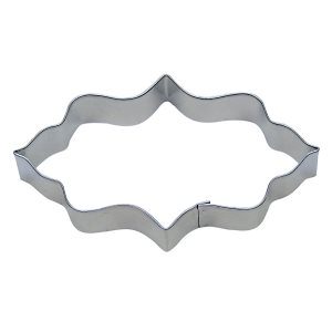 Elongated Plaque Cookie Cutter 4 3 / 4 Inch