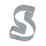 Alphabet Letter S Cookie Cutter 2 3 / 4 Inch