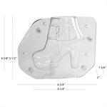 3D Lady's Boot Polycarbonate Chocolate Mold
