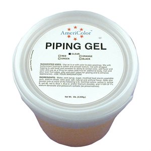 Clear Piping Gel 5 Pounds