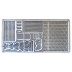 Gingerbread House Polycarbonate Chocolate Mold