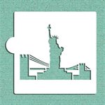 Statue of Liberty Cookie Stencil By Designer Stencils