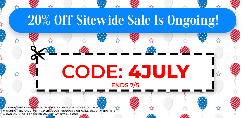 20 Off Sitewide Sale Independence Day 4th of July Sale